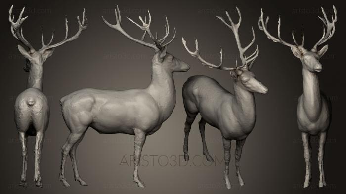 Animal figurines (STKJ_0556) 3D model for CNC machine